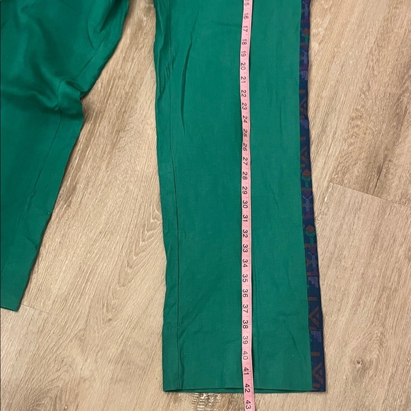 Rachel Zoe Green Wide Leg Pants - Picture 7 of 8